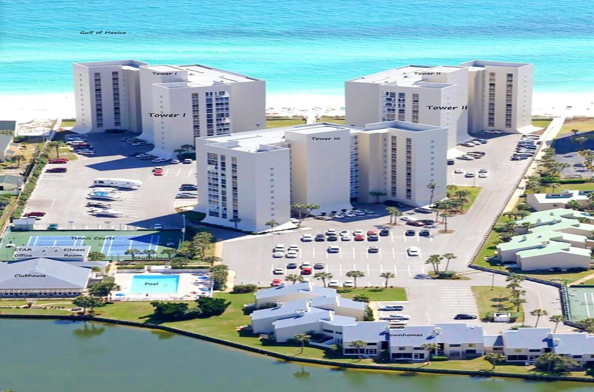 Shoreline Towers Townhouse 4-3 Destin Exterior foto